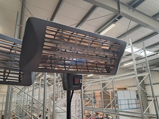 3x Infrarood heater Eurom, Safe-t-shine & Q-time 2000S