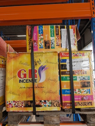 Partij spirituele items op 7x pallet