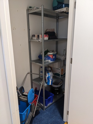 Inhoud schoonmaakkast