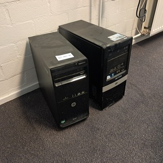 2x Computer HP, HP Pro 3515 & 3120MT