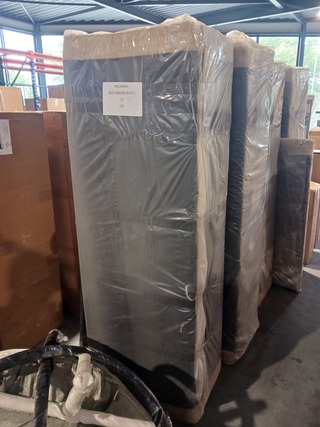 Boxspring bed 140x200, Zwart, 2025