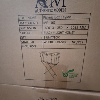 5x Picknickbox Ceylon Authentic Models, MF161