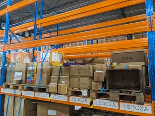 Partij spirituele items op 4x pallet