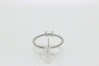 Dames ring solitair