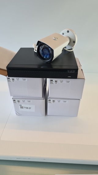 Bundel: 5 MP netwerkrecorder + 4x 5 MP IP-camera Herospeed, CPD708-IP5