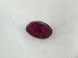 Robijn - 2.54 carat echte natuurlijke rode robijn