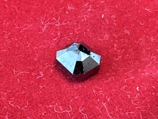 Diamant – 1.97 carat echte natuurlijke zwarte diamant in smaragd vorm