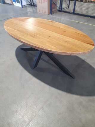 Ovale mango eettafel 200×100 Starfurn, 2025