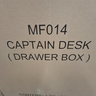 schrijvers desk, 3-delig Authentic Models, MF014