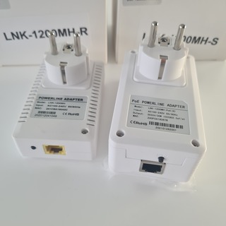 Powerline PoE set 4x zender 1x homeplug