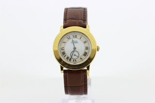 Heren polshorloge Cartier, Must de Cartier ronde, Wit/creme wijzerplaa