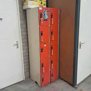 Lockerkast, 10 deurtjes