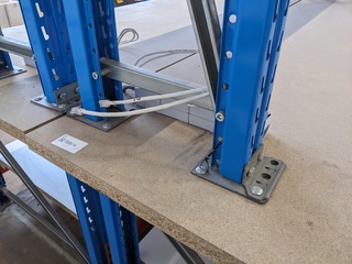 2x Inpakbalie/werkbank