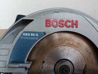 Handcirkelzaag 235mm 230V Bosch, GKS 85 G, bouwjaar 2012