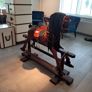 schommelpaard Rocking Horse, bruin
