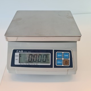 Weegschaal 100 gr tot 10 KG op batterijen