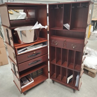 Verrijdbare liquorcabinet Authentic Models