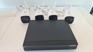 3x NVR + 4x WIFI 8 MP IP-camera Herospeed, 8MP 4CH WIFI KIT
