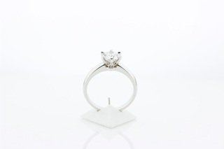 Dames ring solitair