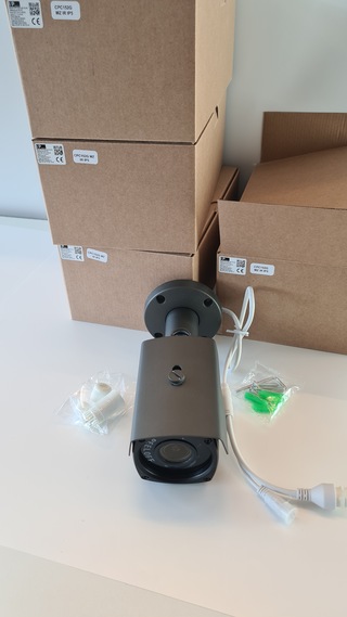 4x 5 megapixel Bullet IP-camera gemotoriseerde lens Herospeed, CPC152G