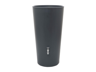 Prosperplast Rainbowl Flower 150 L Regenton Antraciet
