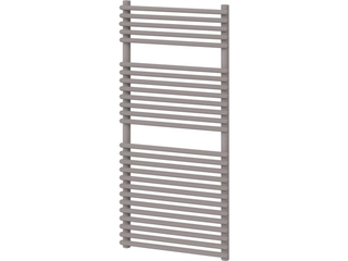 Haceka Designradiator Monte Quartz 119x60cm  Grijs