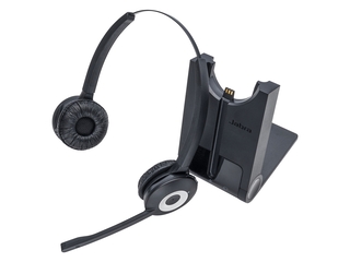 Jabra Pro 920 Duo Headset Hoofdband Zwart