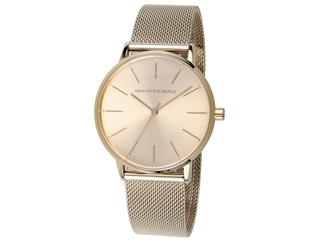 Armani Exchange Lola horloge Goudkleurig
