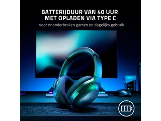 Razer Barracuda Draadloze Gaming Headset PC, PlayStation, Nintendo Swi