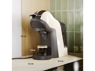 Tristar CM-2301 Multi Capsule Koffiemachine 3-11400 WU  Crème/Wit