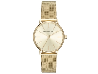 Armani Exchange Lola horloge Goudkleurig
