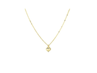 Marie-Celeste Sparkle14 Ketting Hart 1,0 mm 4245 cm Goud
