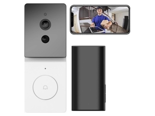 Living Needs Draadloze HD Video Deurbel met Camera Gratis cloudopslagd