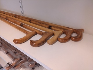 Ca. 11x Diverse wandelstokken