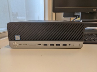 Computer met beeldscherm HP, Prodesk 600 G3 SFF, core i5 7th gen