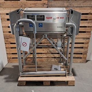 Handen desinfectie toegangscontrolesysteem KOHLHOFF, EK 800 TWIN, bouw