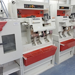 Schoenmaker schuur/slijpmachine Flexam, FSB 110, bouwjaar 2004