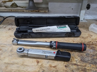 2x Momentsleutel Norbar en Stahlwillle