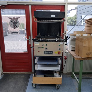 Vacumeermachine op verrijdbaar onderstel Mincke Vacutherm, PC/4, bouwj