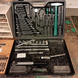 Assortiment handgereedschap