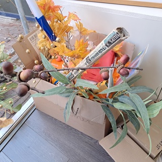 Assortiment decoratiemateriaal