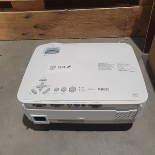 2x Beamer, NEC, NP115 | NP100