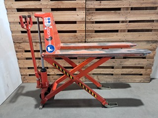 Hoogheffende schaarpalletwagen, LOGITRANS, HL 1000/3, 1998