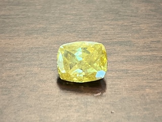 Diamant – 2.03 carat natuurlijke fancy geel gekleurde GIA gecertificee