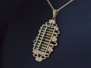 Gouden hanger excl. ketting