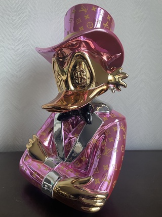 Dagobert Duck pop art beeld