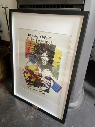 Herman Brood “Mick jagger” Rolling Stones , 1993