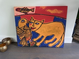 Corneille “Le Chat Orange”, 1994
