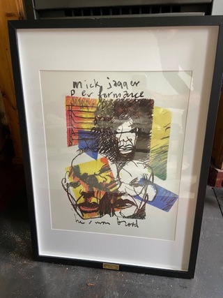 Herman Brood “Mick jagger” Rolling Stones , 1993