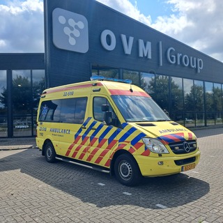 Ambulance Mercedes-Benz, Sprinter, geel, bouwjaar 2012